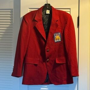 Red Men's Blazer